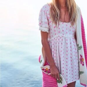 LoveShackFancy Raleigh Mini Dress